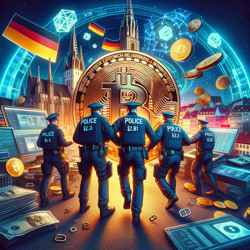 Njemačka policija zaplijenila je 50.000 Bitcoin-a