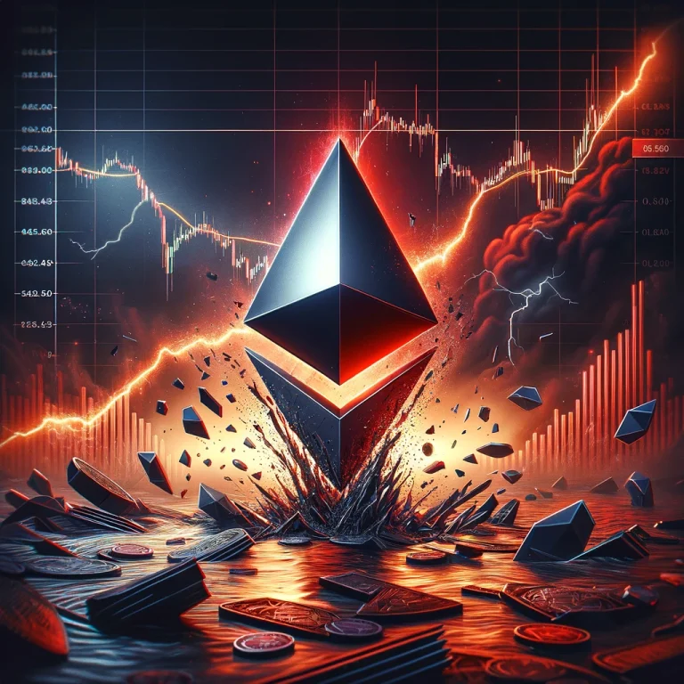 Pad Ethereum-a na 3.100 dolara ugrožava 212 miliona dolara