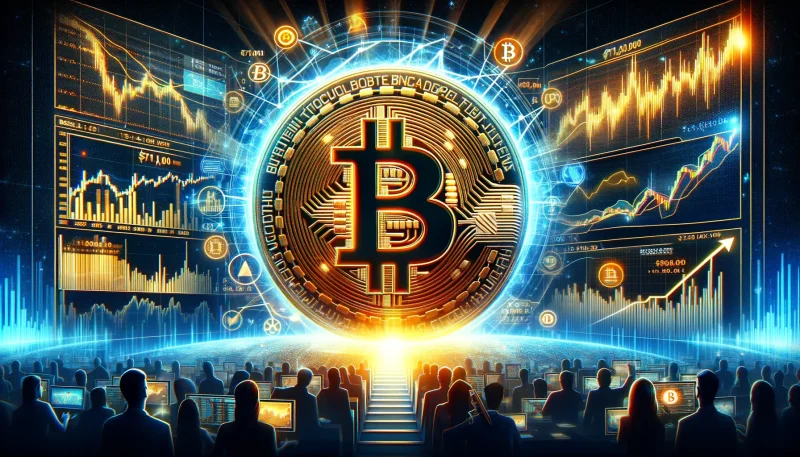 Bitcoin se "sprema" za ogroman pomak dok se kreće oko 71 hiljade dolara