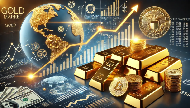 Zlato dostiže novi rekord, dok Bitcoin raste na septembarski maksimum iznad 64.000 dolara