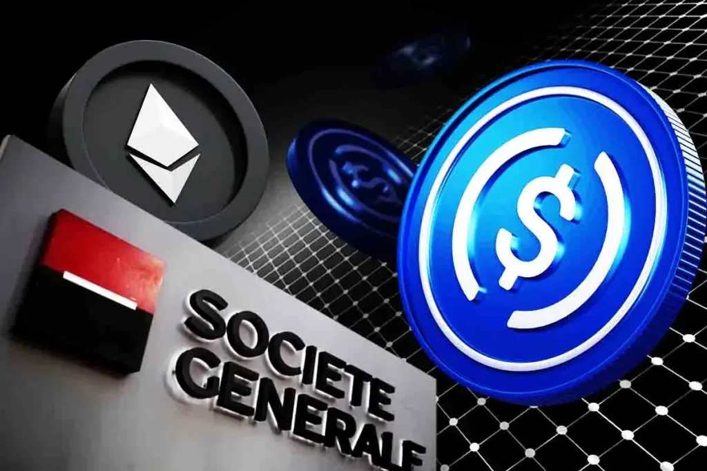 Société Générale lansira stabilni coin u američkim dolarima na Ethereumu i Solani